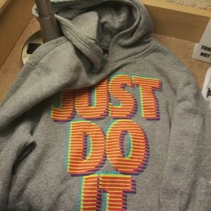 Nike Just Do It Kids Hoodie Sweatshirt